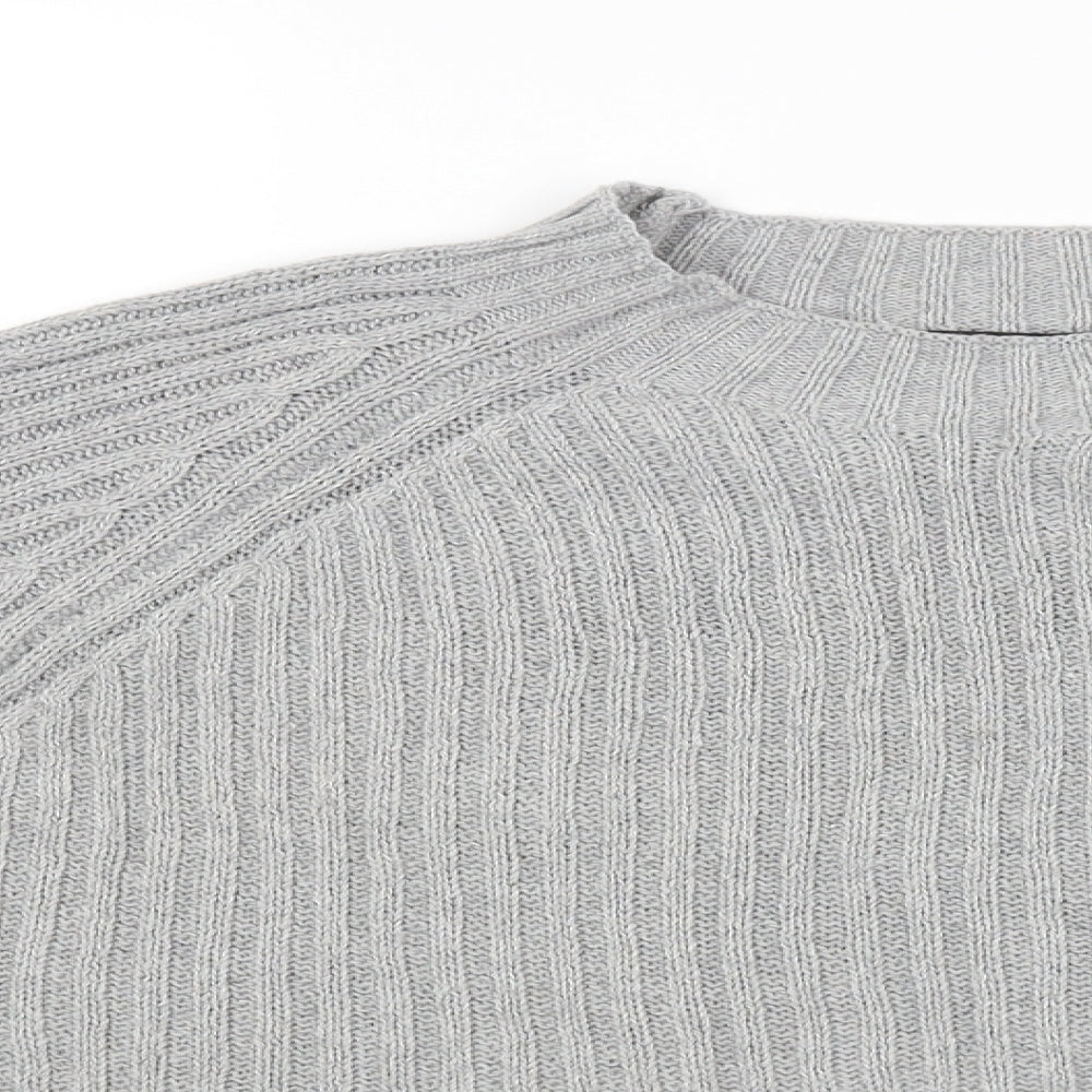 SheIn Womens Grey   Pullover Jumper Size S