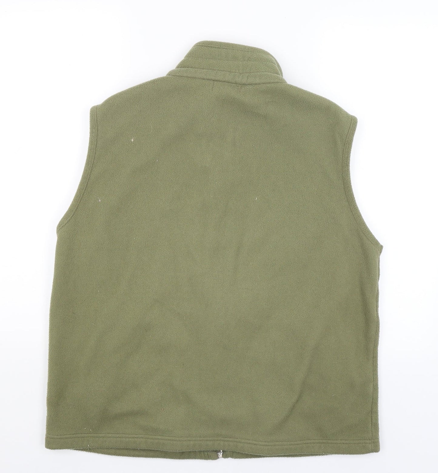Womens UK Size M Bonmarché Green Full Zip Jumper