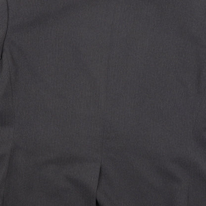 TAYLOR&WRIGHT Mens Grey Striped  Jacket Blazer Size 46