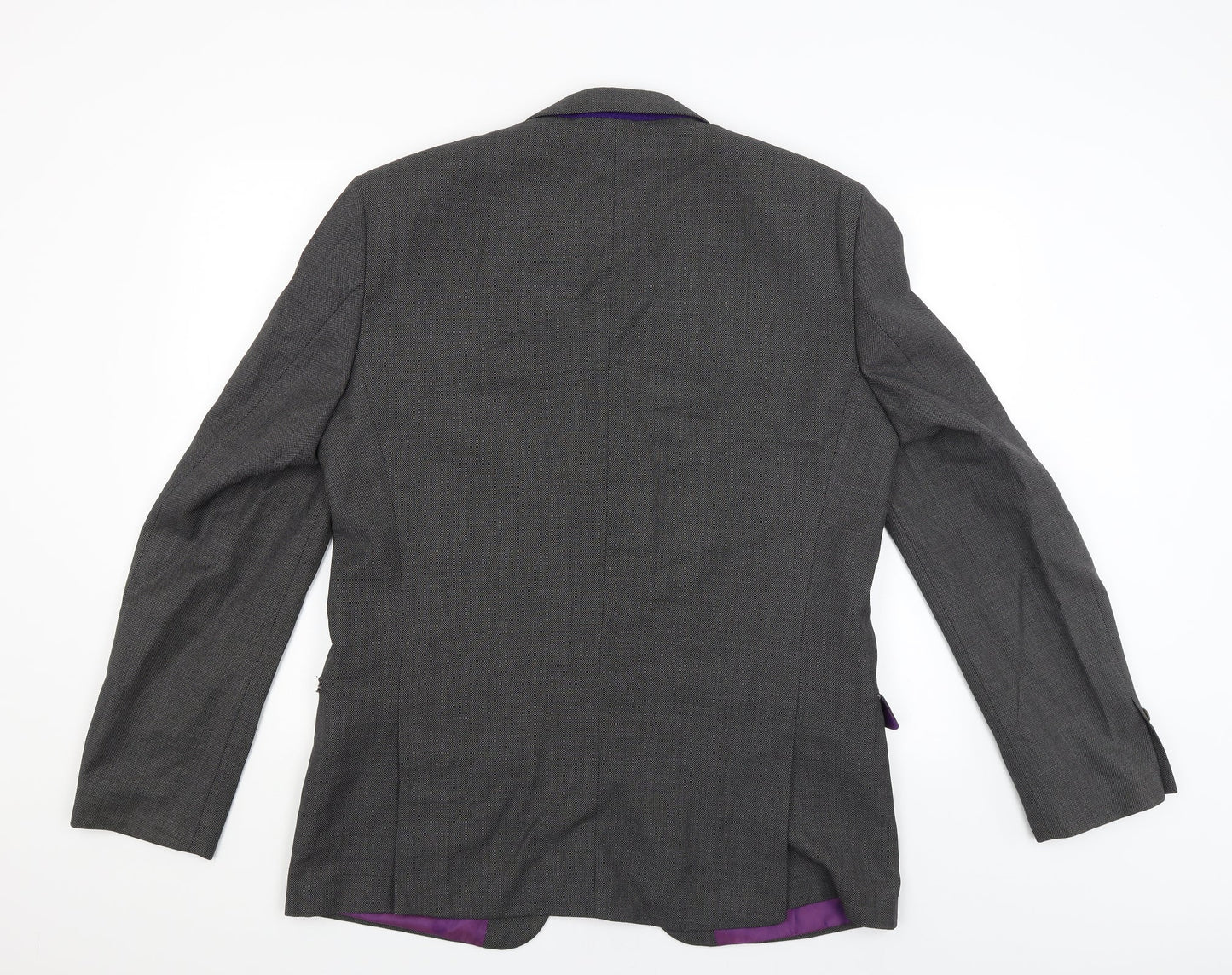 Alfred Brown Mens Grey   Jacket Blazer Size 42