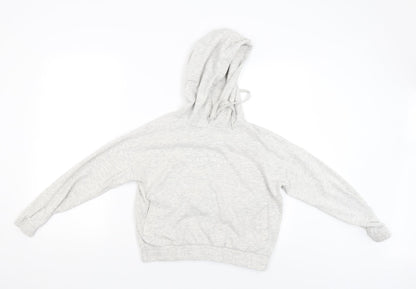Womens UK Size 10 Jack Willis Grey Pullover Hoodie