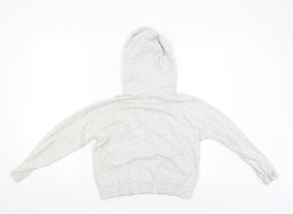 Womens UK Size 10 Jack Willis Grey Pullover Hoodie
