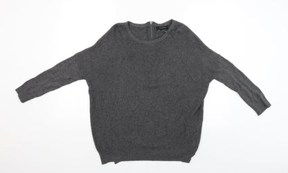 Womens UK Size 10 Atmosphere Grey Pullover Jumper
