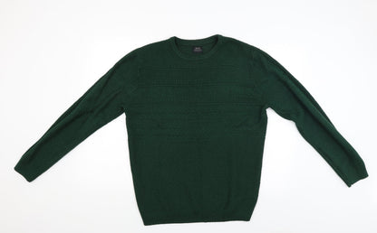 AW85 Womens Green   Pullover Jumper Size L