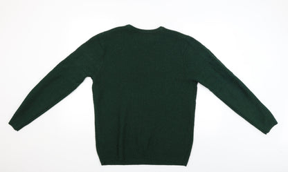 AW85 Womens Green   Pullover Jumper Size L