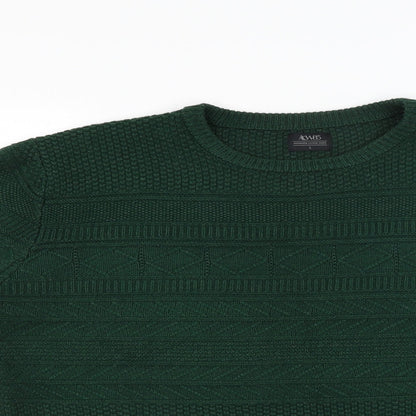 AW85 Womens Green   Pullover Jumper Size L