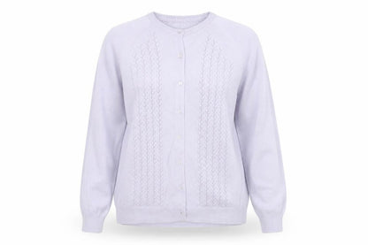 Womens UK Size 16 Cooperative Purple Pullover Jumper
