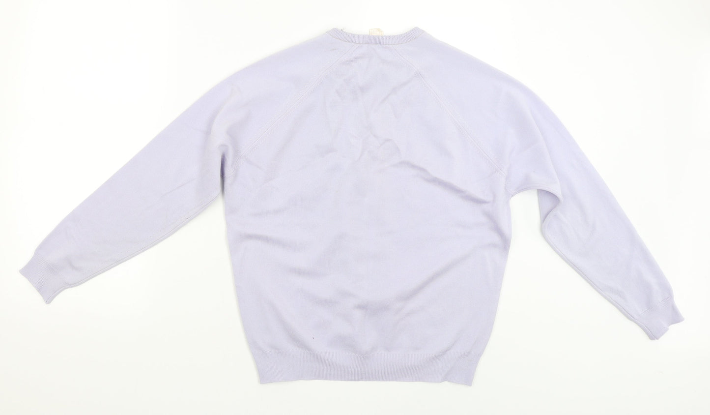 Womens UK Size 16 Cooperative Purple Pullover Jumper