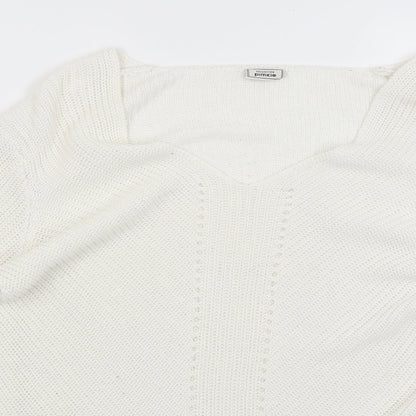 Collection Pimkie Womens White   Pullover Jumper Size S