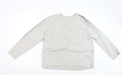 Womens UK Size 18 M&S Grey Pullover Jumper