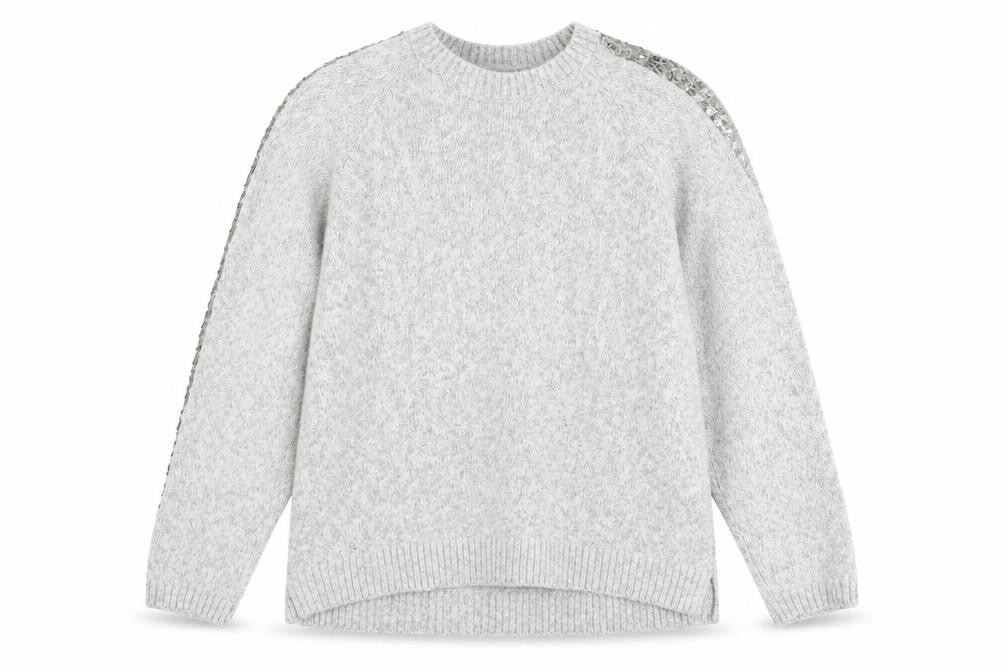 Womens UK Size 18 M&S Grey Pullover Jumper