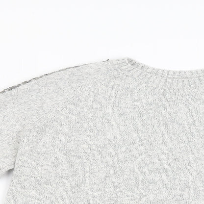 Womens UK Size 18 M&S Grey Pullover Jumper