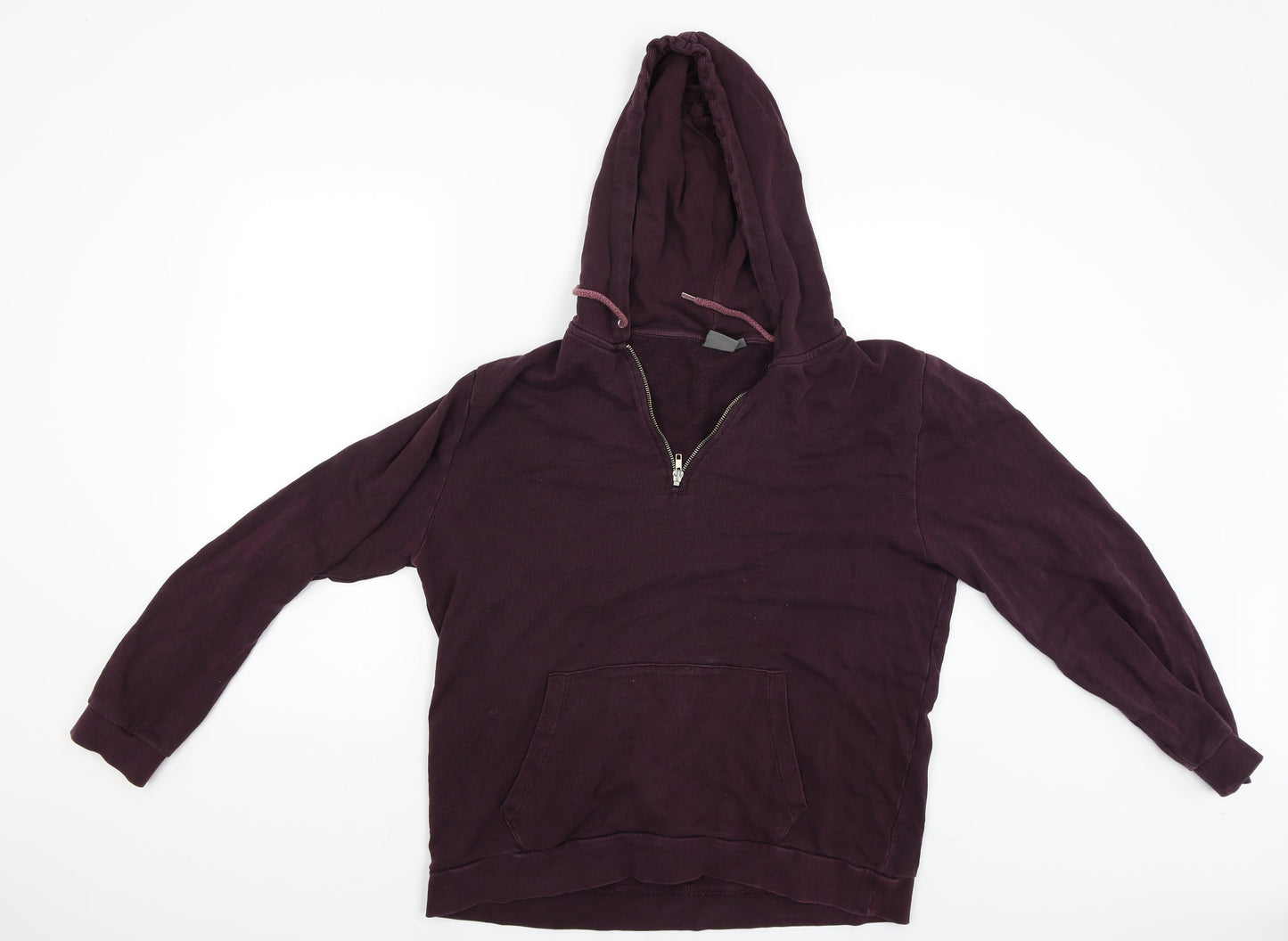 Womens UK Size L ASOS Red Pullover Hoodie