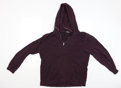 Womens UK Size L ASOS Red Pullover Hoodie