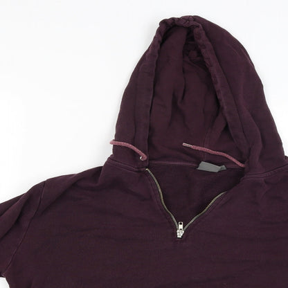 Womens UK Size L ASOS Red Pullover Hoodie