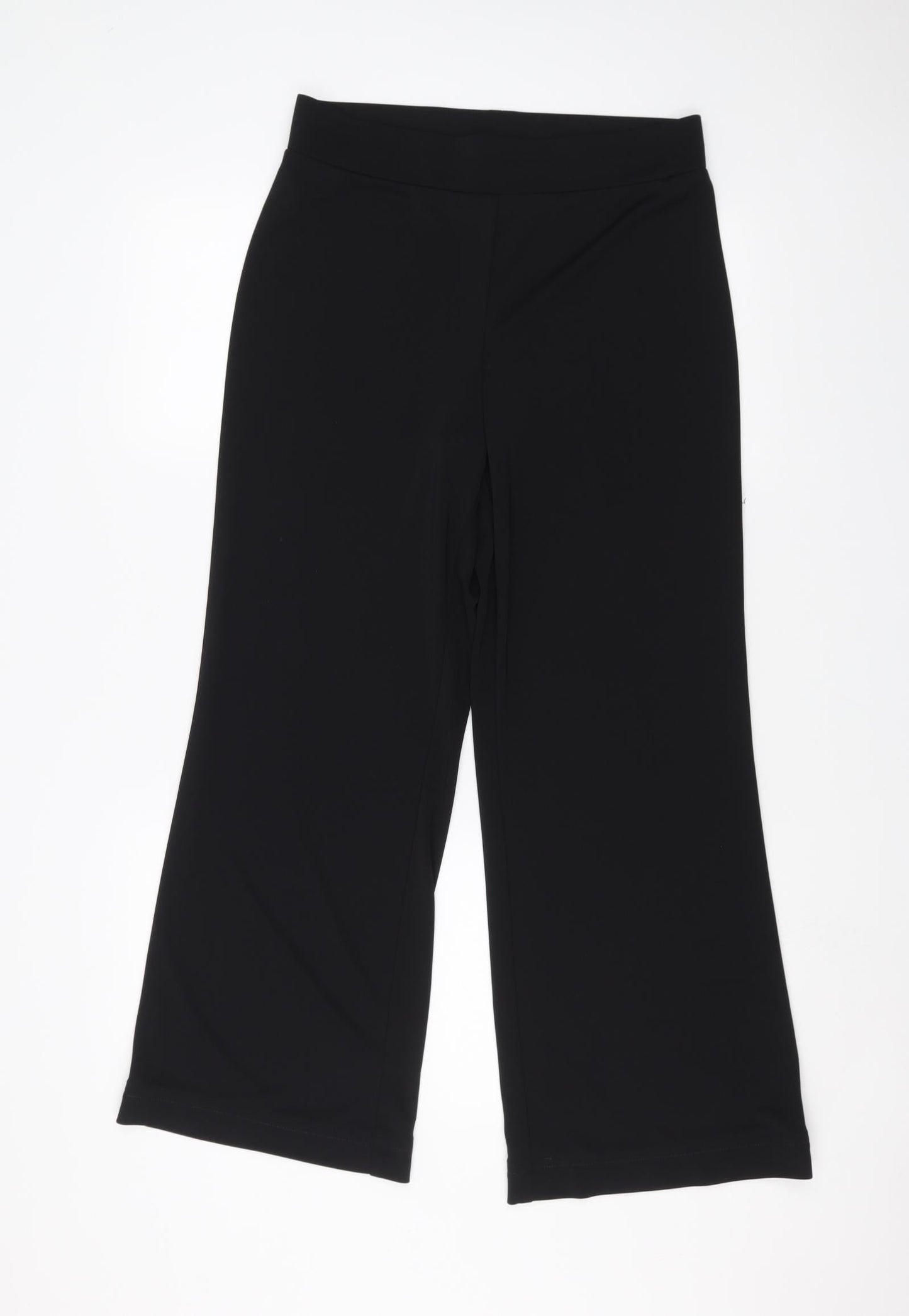 Womens UK Size 10 ISLE Regular Fit  Black Trousers