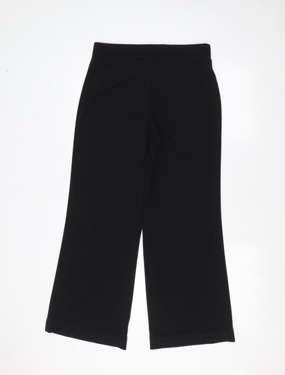 Womens UK Size 10 ISLE Regular Fit  Black Trousers