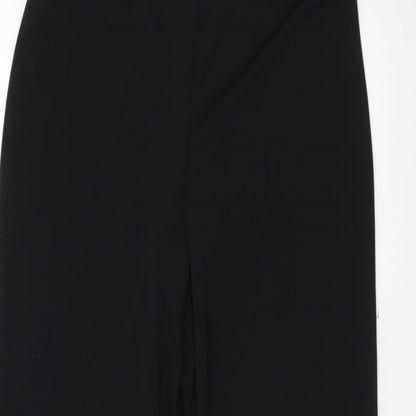 Womens UK Size 10 ISLE Regular Fit  Black Trousers