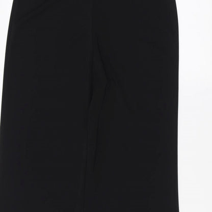 Womens UK Size 10 ISLE Regular Fit  Black Trousers