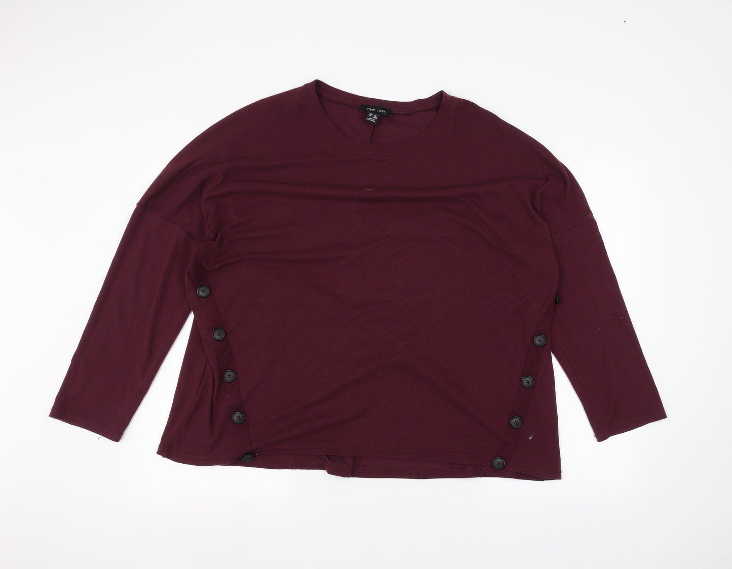 Womens UK Size 16 New Look Purple Pullover Jumper