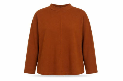 Womens UK Size L Primark Orange Pullover Jumper