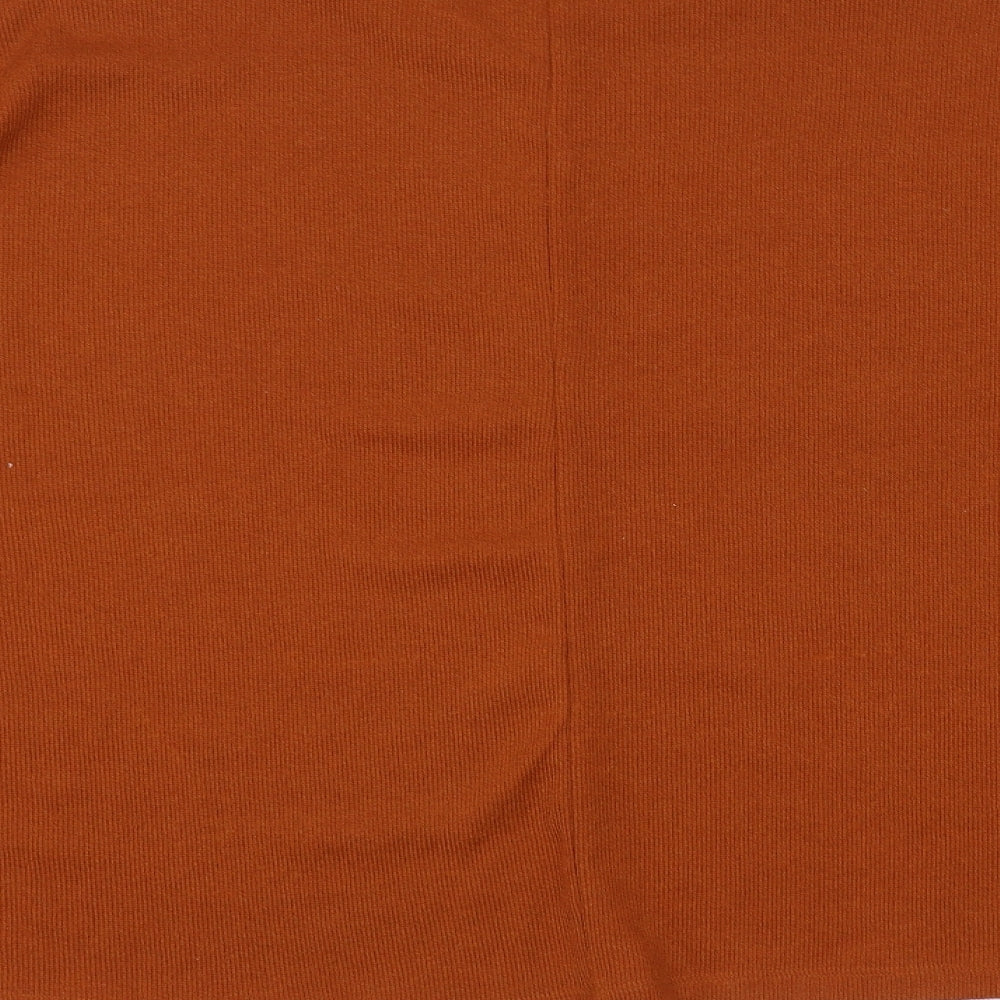 Primark Womens Orange   Pullover Jumper Size L