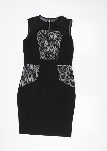 Preworn Womens Black   A-Line  Size 14
