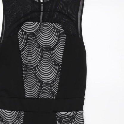 Preworn Womens Black   A-Line  Size 14