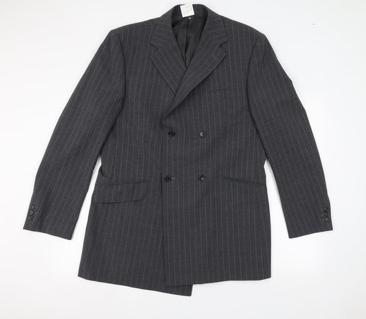 Mens UK Size 42 Burton Regular Grey Suit Jacket