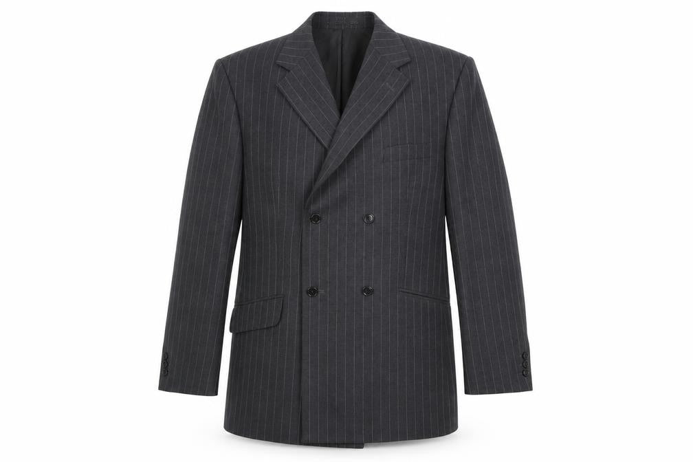 Mens UK Size 42 Burton Regular Grey Suit Jacket
