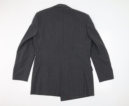 Mens UK Size 42 Burton Regular Grey Suit Jacket