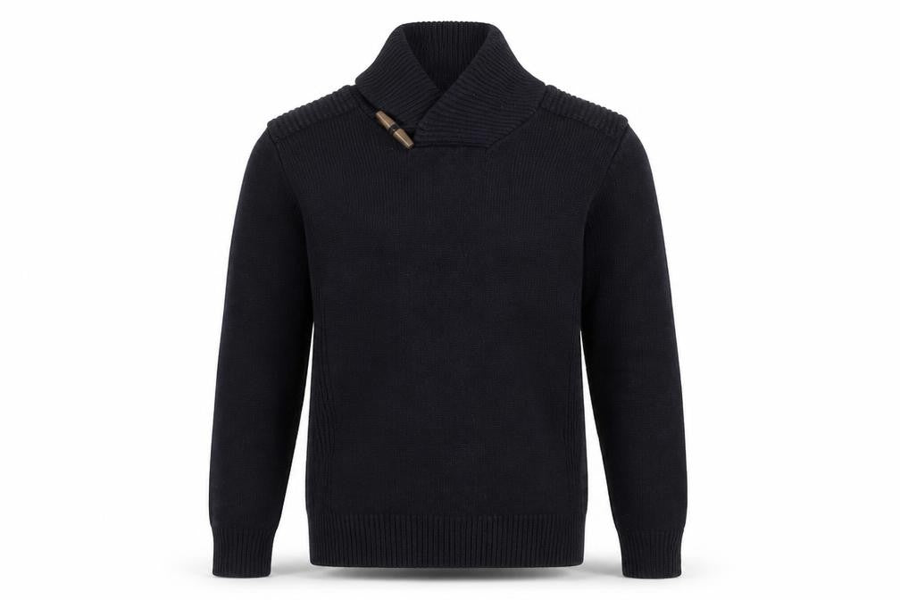 Mens UK Size M Twisted Soul Blue Pullover Jumper