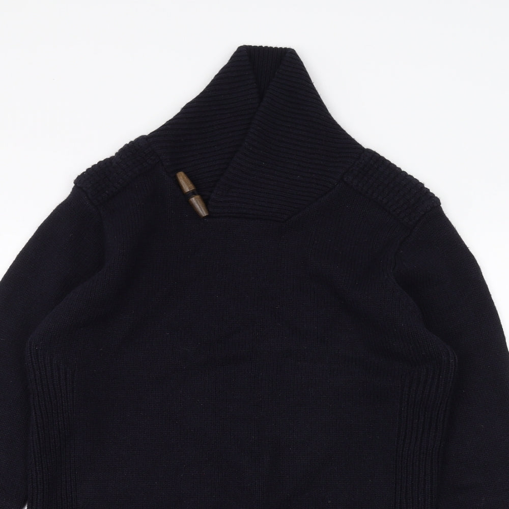 Twisted Soul Mens Blue   Pullover Jumper Size M