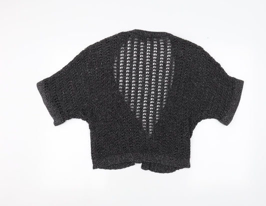 Womens UK Size S Mexx Black Cardigan Jumper