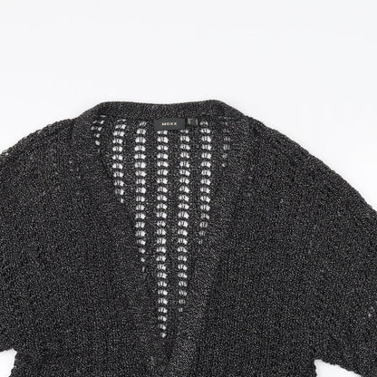 Womens UK Size S Mexx Black Cardigan Jumper