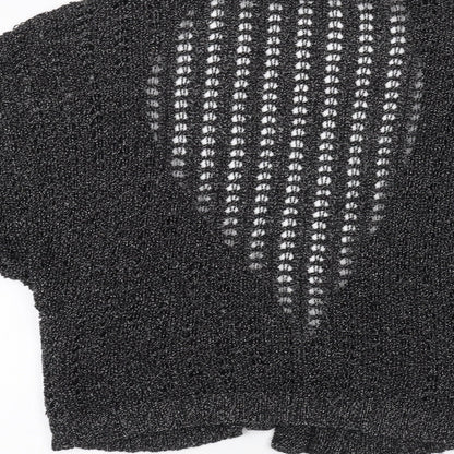 Womens UK Size S Mexx Black Cardigan Jumper
