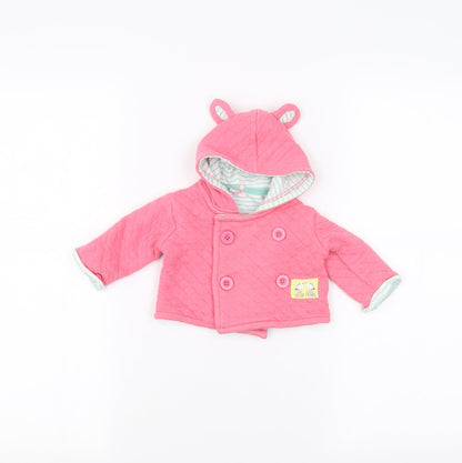 Crafted Baby Pink   Jacket  Size 0-3 Months