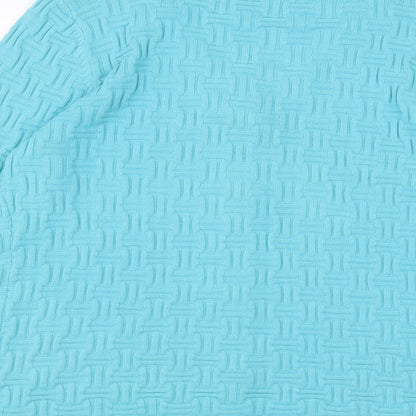 Country Club Womens Blue   Cardigan Jumper Size L