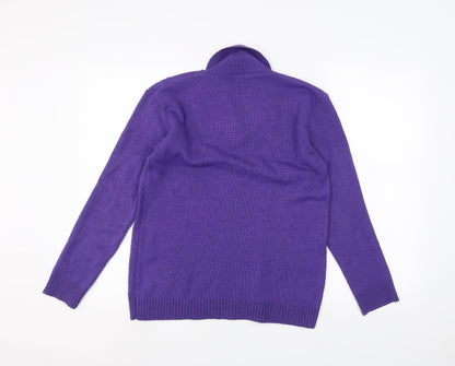 Preworn Womens Purple   Pullover Jumper Size S