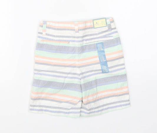 Baby Gap Boys Multicoloured Striped  Utility Shorts Size 4 Years