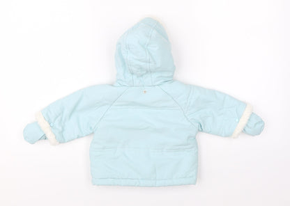 Colin & Colline Girls Blue   Jacket  Size 0-3 Months