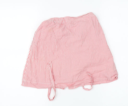 Country Road Womens Pink Striped  A-Line Skirt Size 10