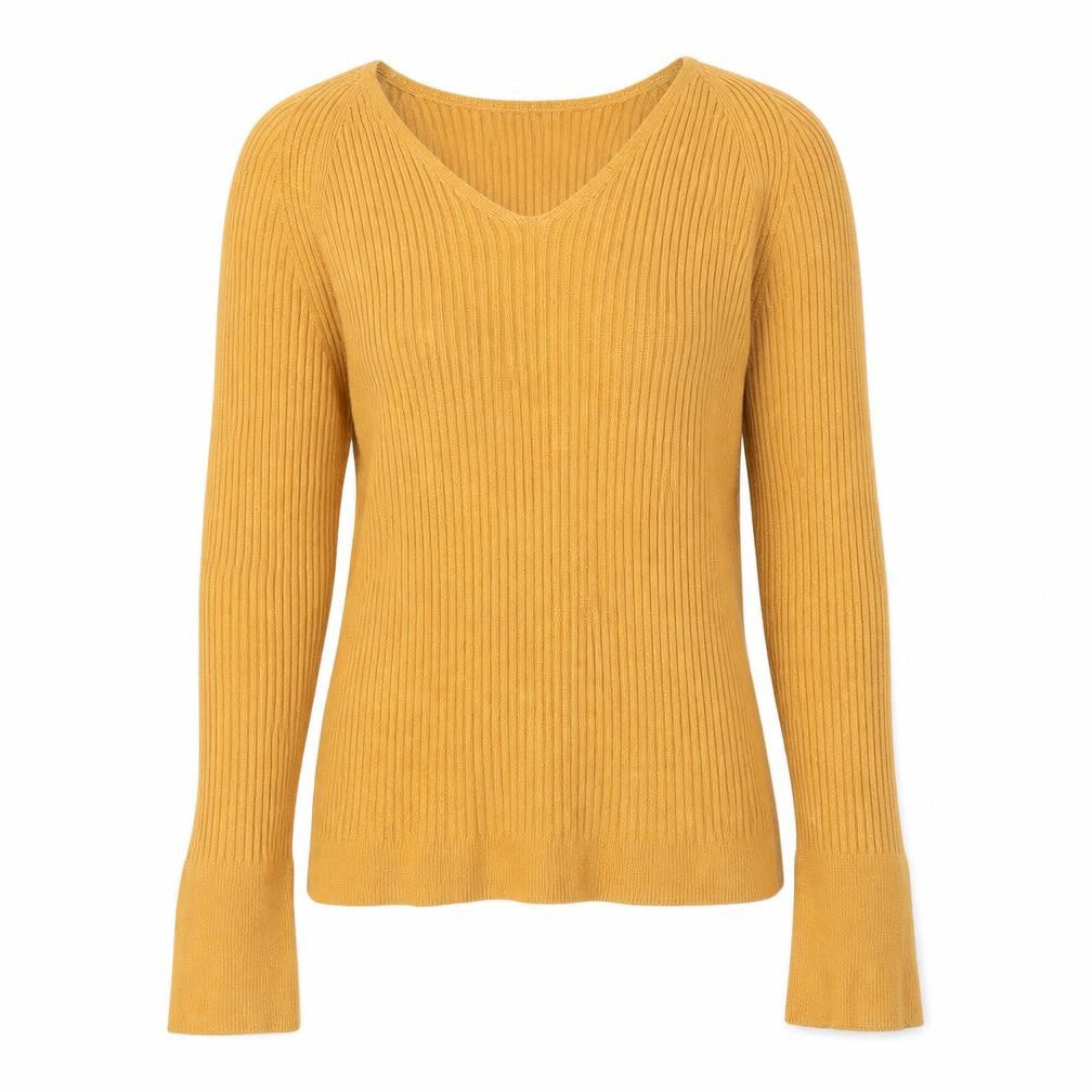 Womens UK Size M Primark Yellow Pullover Jumper