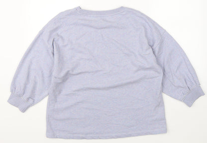 Womens UK Size M NEXT Purple Pullover Jumper
