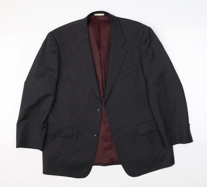 Mens UK Size 38 Greenwoods Regular Grey Suit Jacket