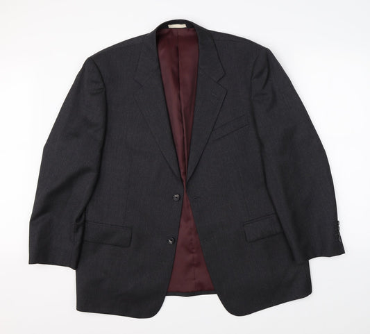 Mens UK Size 38 Greenwoods Regular Grey Suit Jacket