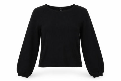 Womens UK Size M New Look Black Pullover Jumper