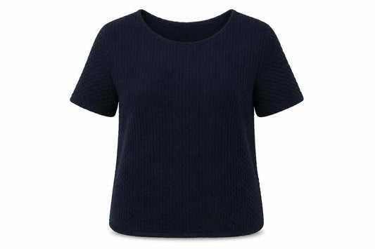 B Young Womens Blue   Basic Blouse Size M