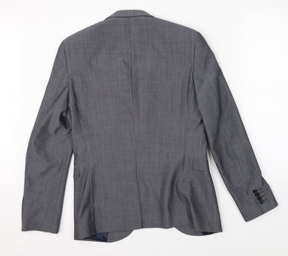 Mens UK Size 38 NEXT Regular Grey Suit Jacket
