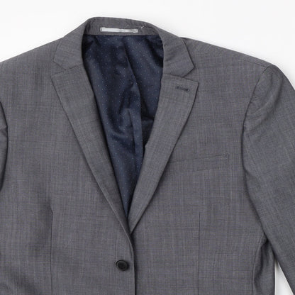Mens UK Size 38 NEXT Regular Grey Suit Jacket